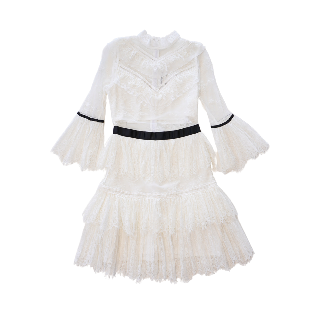 Self Portrait Lace Dress - Women's 4