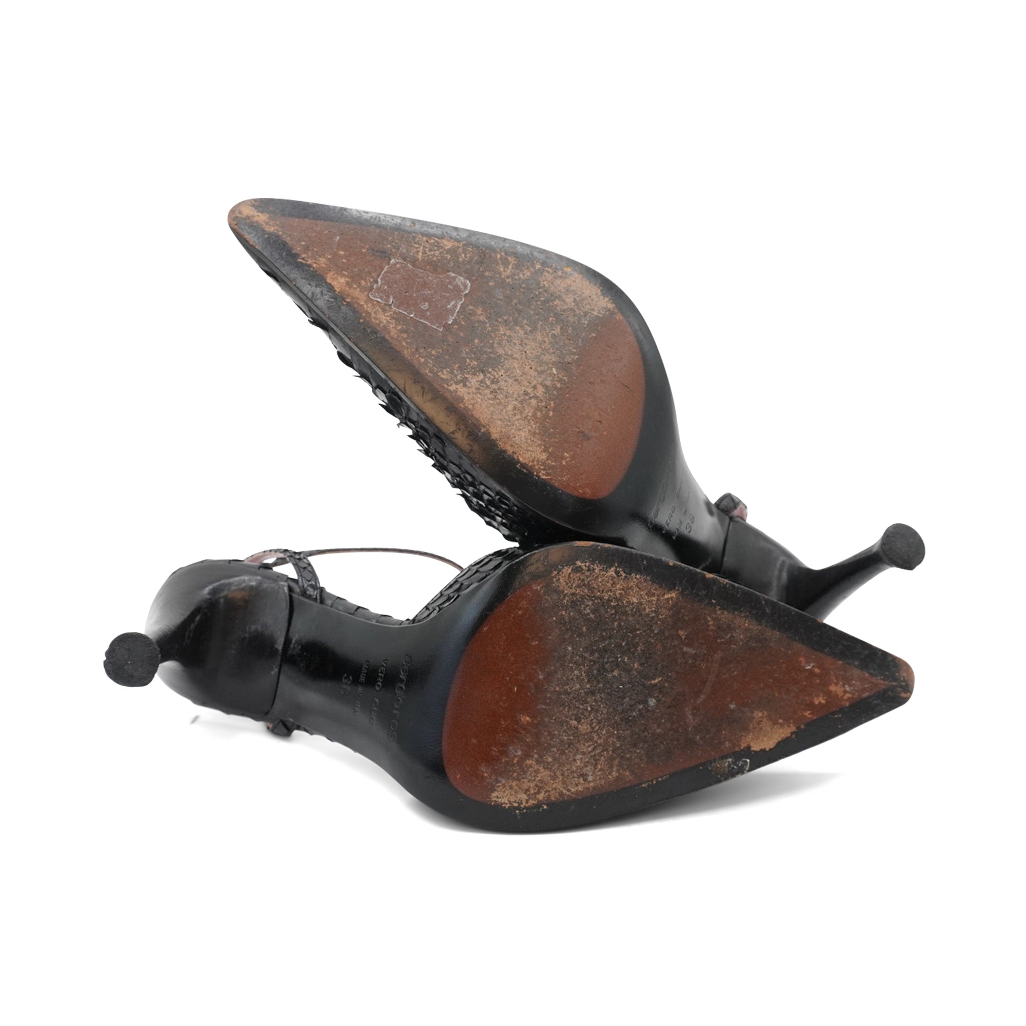Sergio Rossi Python Heels - Women's 38
