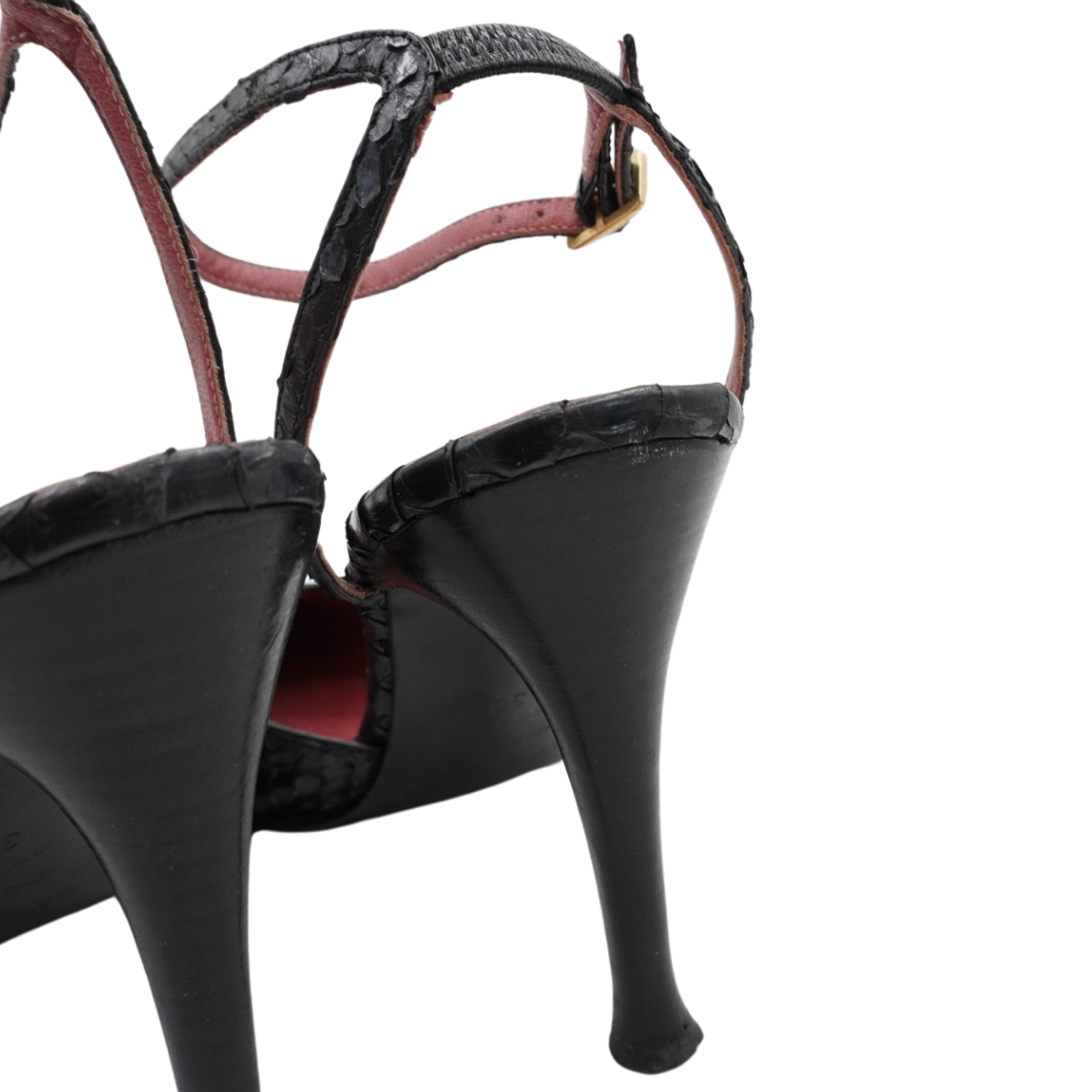 Sergio Rossi Python Heels - Women's 38