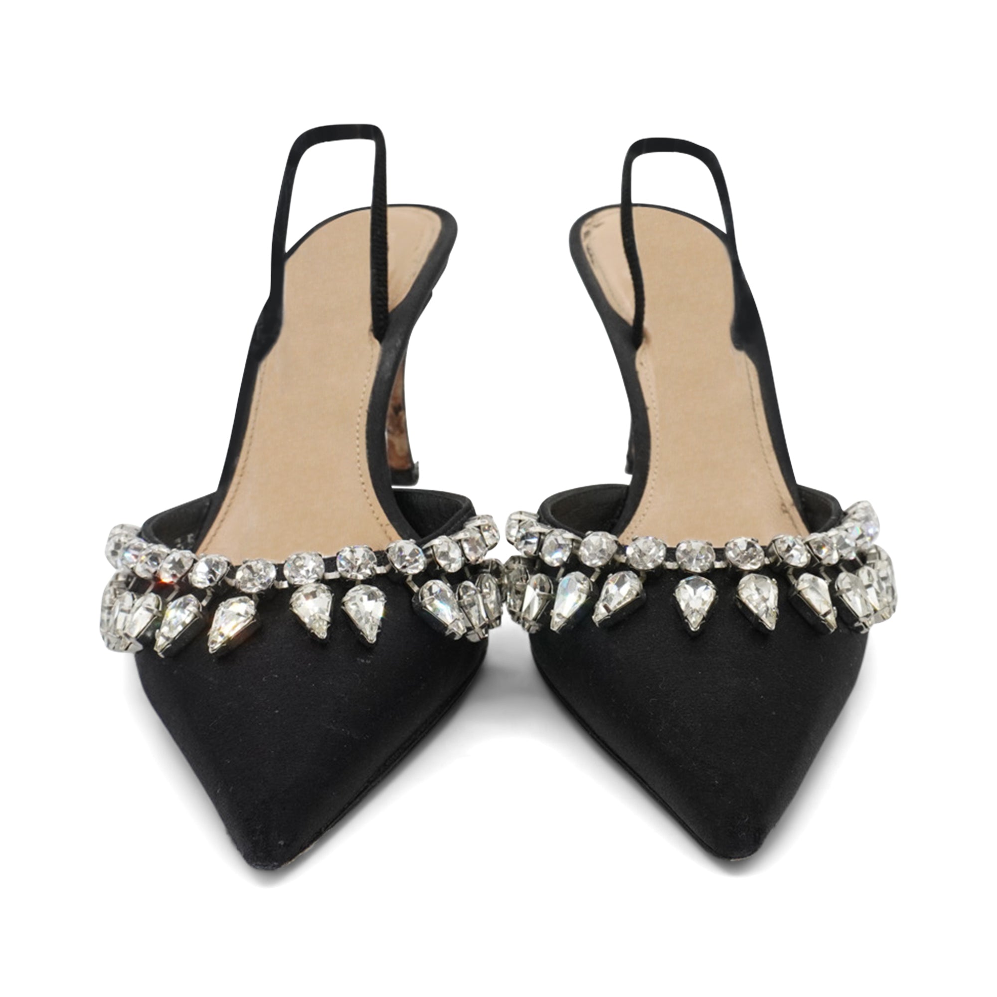 Sergio Rossi 'Godiva' Slingback Heels - Women's 35