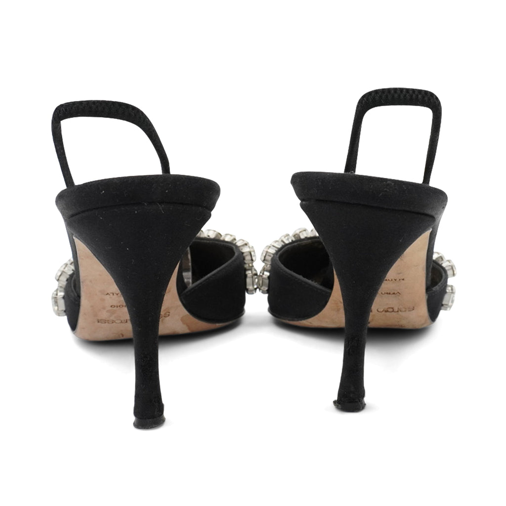 Sergio Rossi 'Godiva' Slingback Heels - Women's 35
