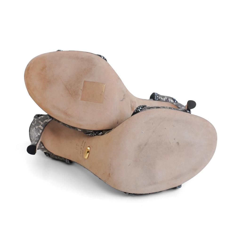 Sergio Rossi 'Ker' Sandals - Women's 38