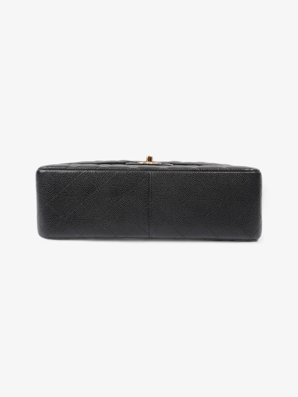 Chanel Classic Double Flap Black Caviar Leather Jumbo
