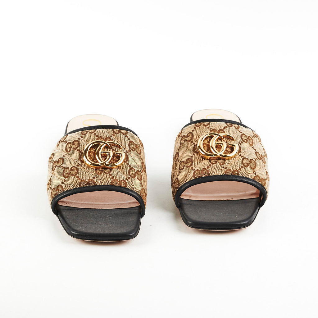 Gucci GG Supreme Slides Size 38.5