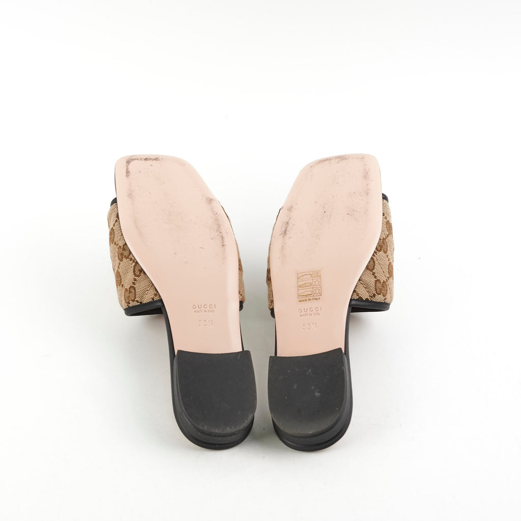 Gucci GG Supreme Slides Size 38.5