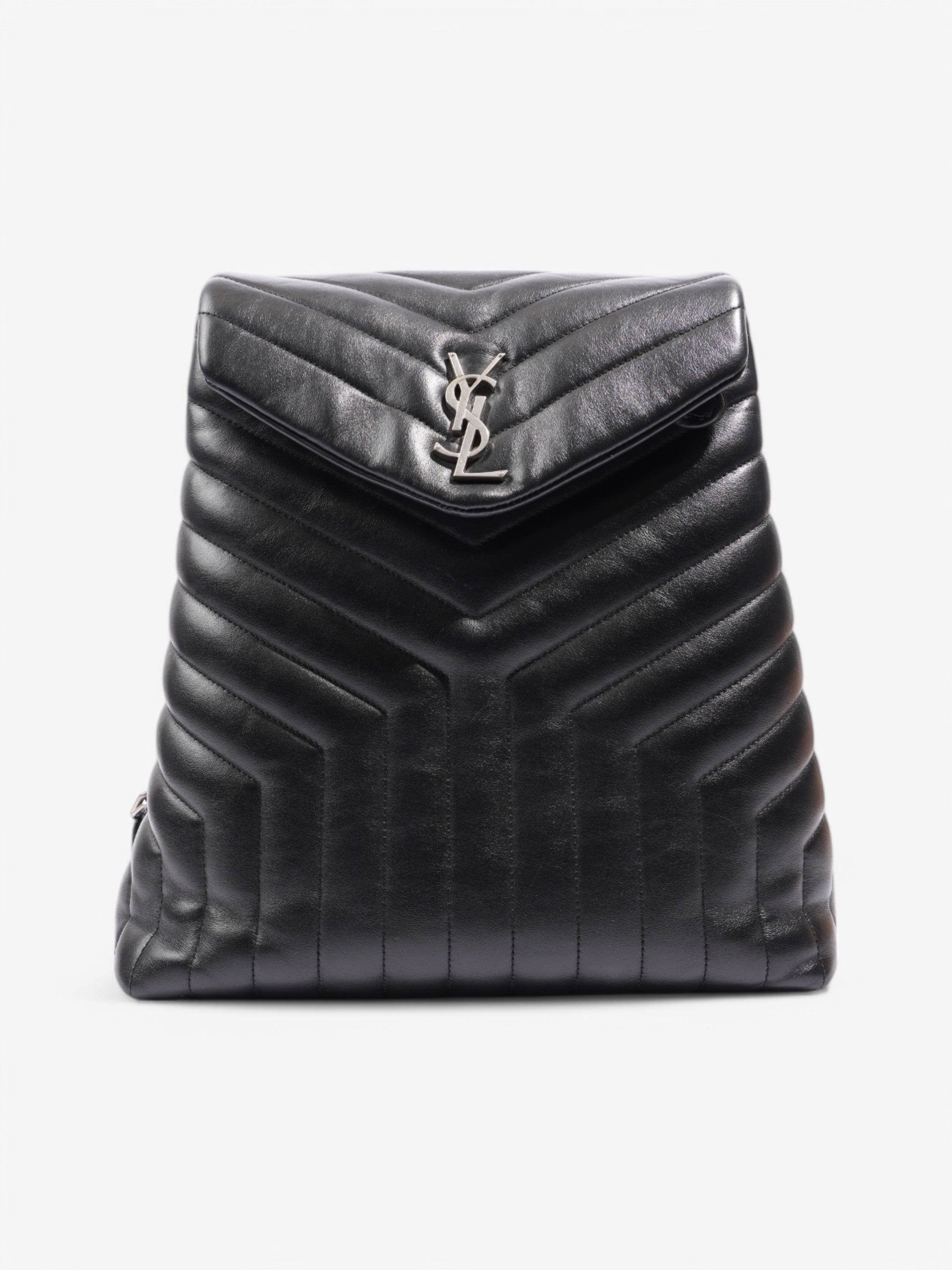 Saint Laurent Backpack Black Leather