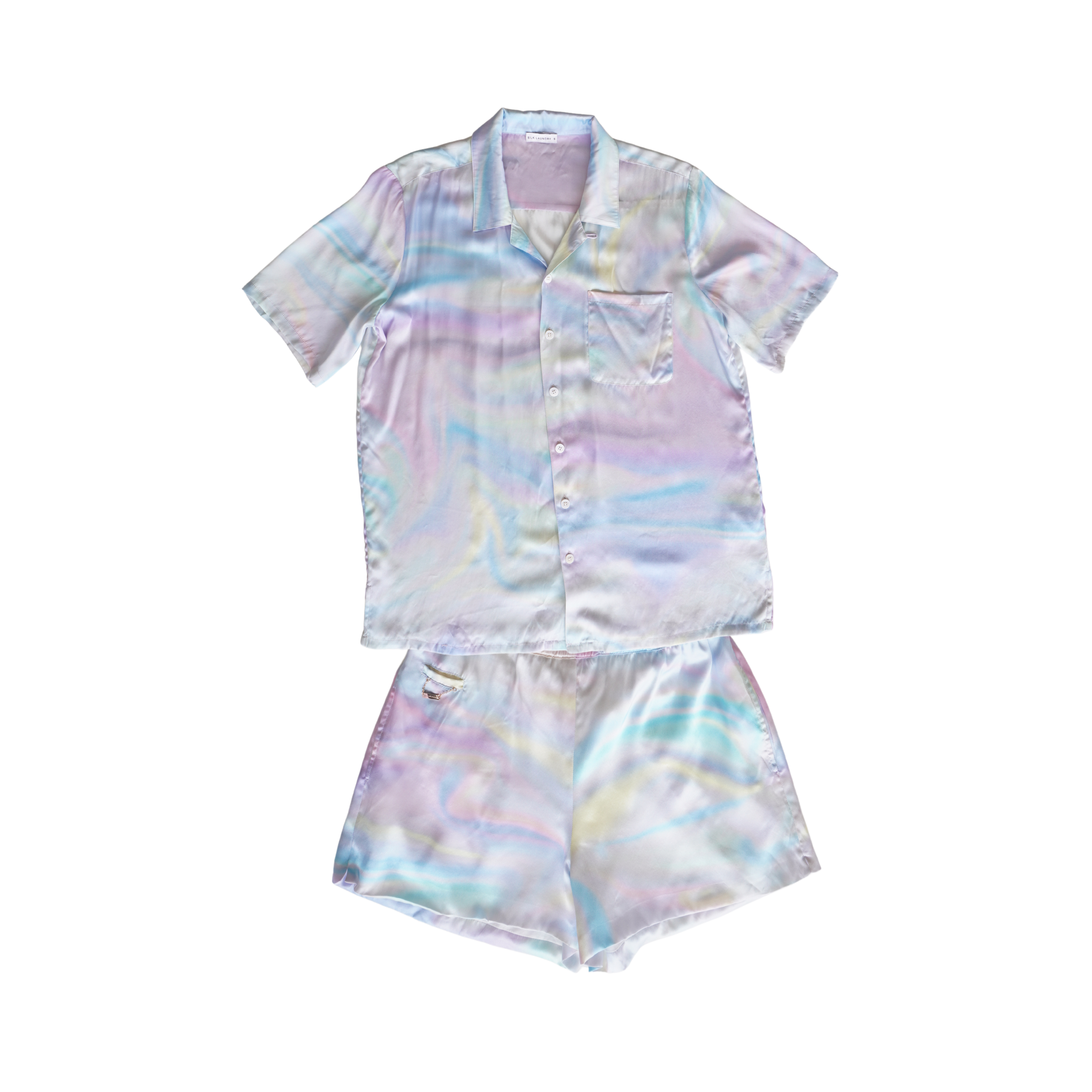 Silk Laundry 'Camp' Pyjama Set - Women's S