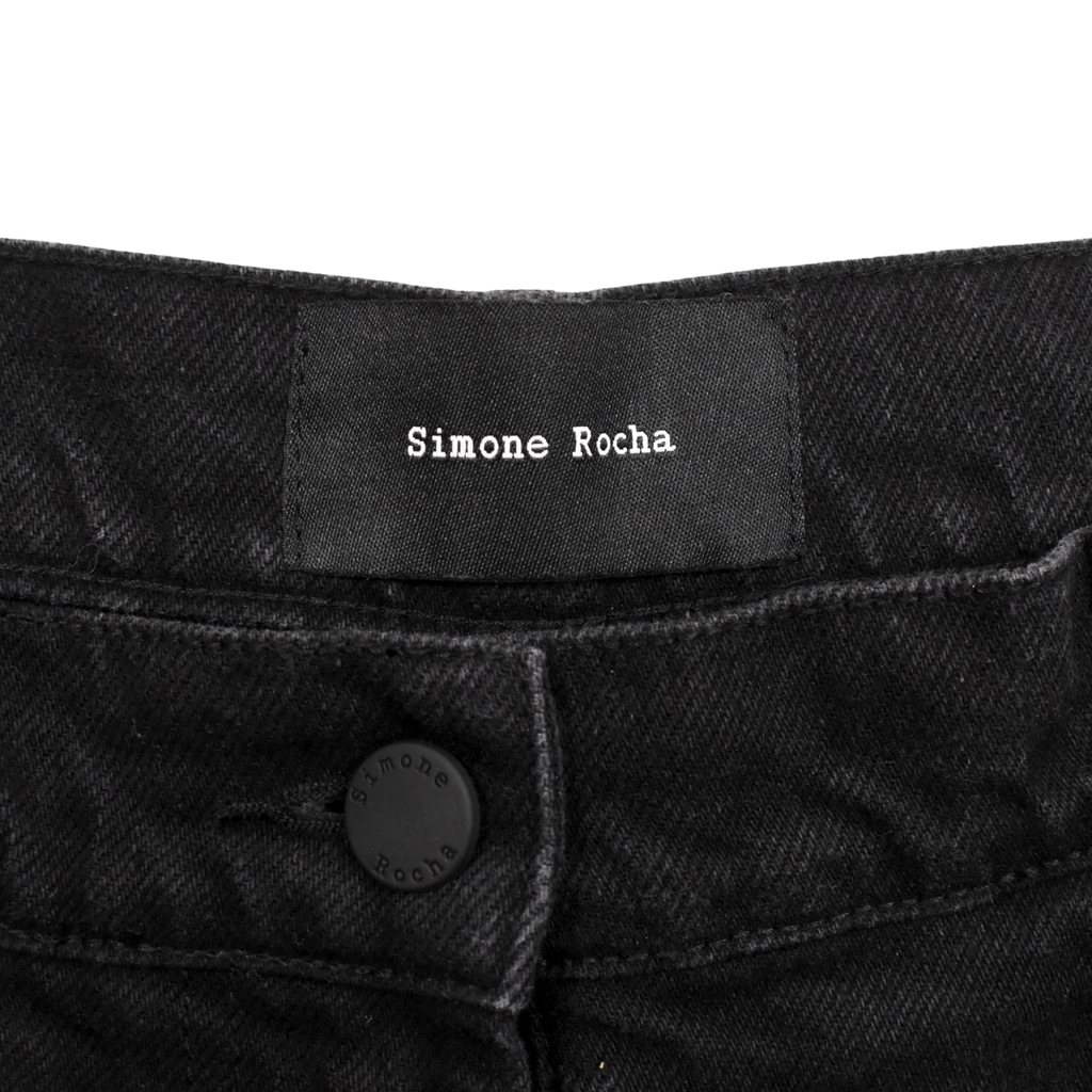 Simone Rocha Embellished Carpenter Jeans - Women's 12