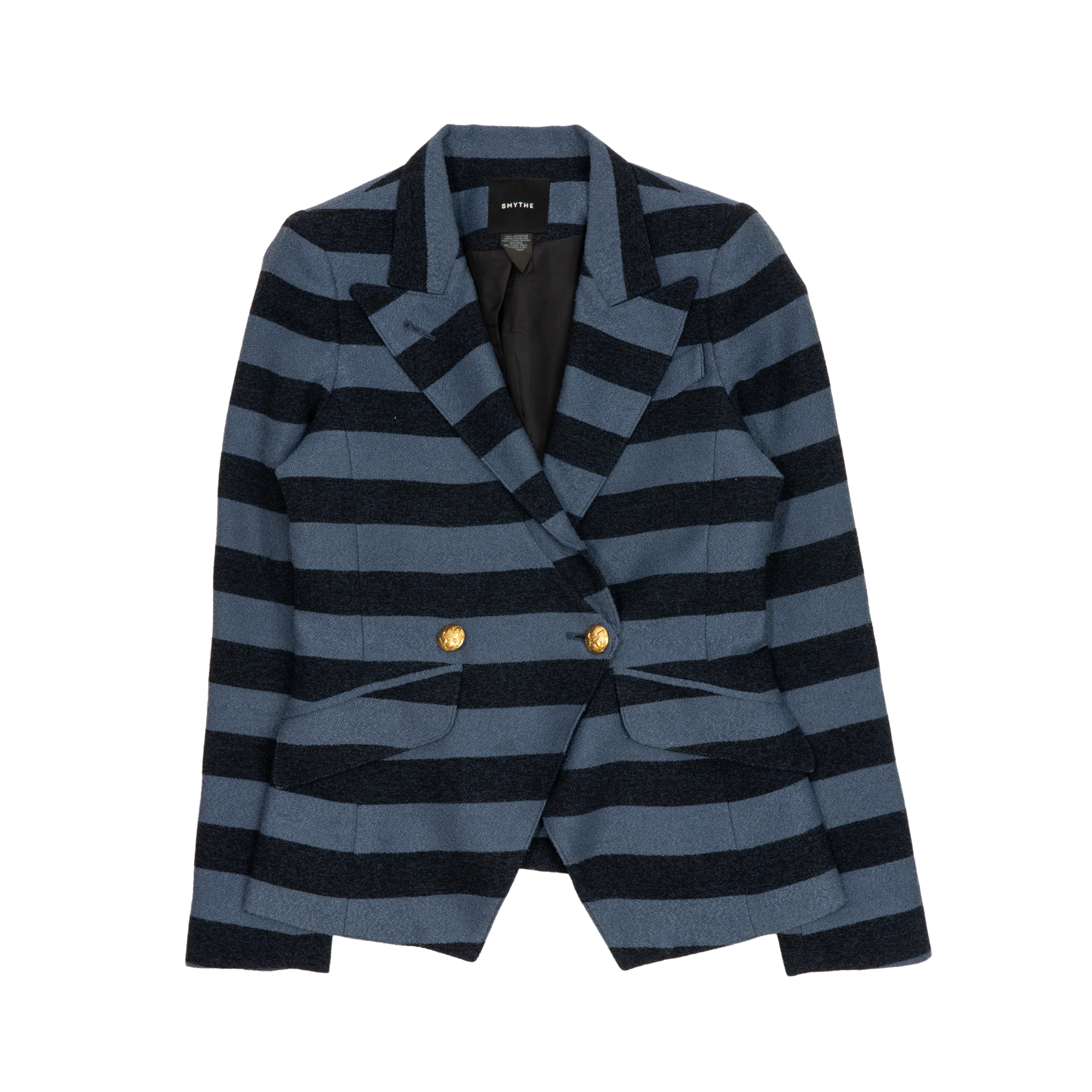 Smythe 'Crossover' Striped Blazer - Women's 4