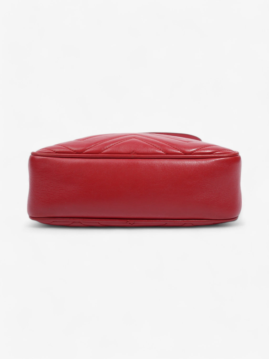 Gucci Marmont Red Matelasse Leather Small