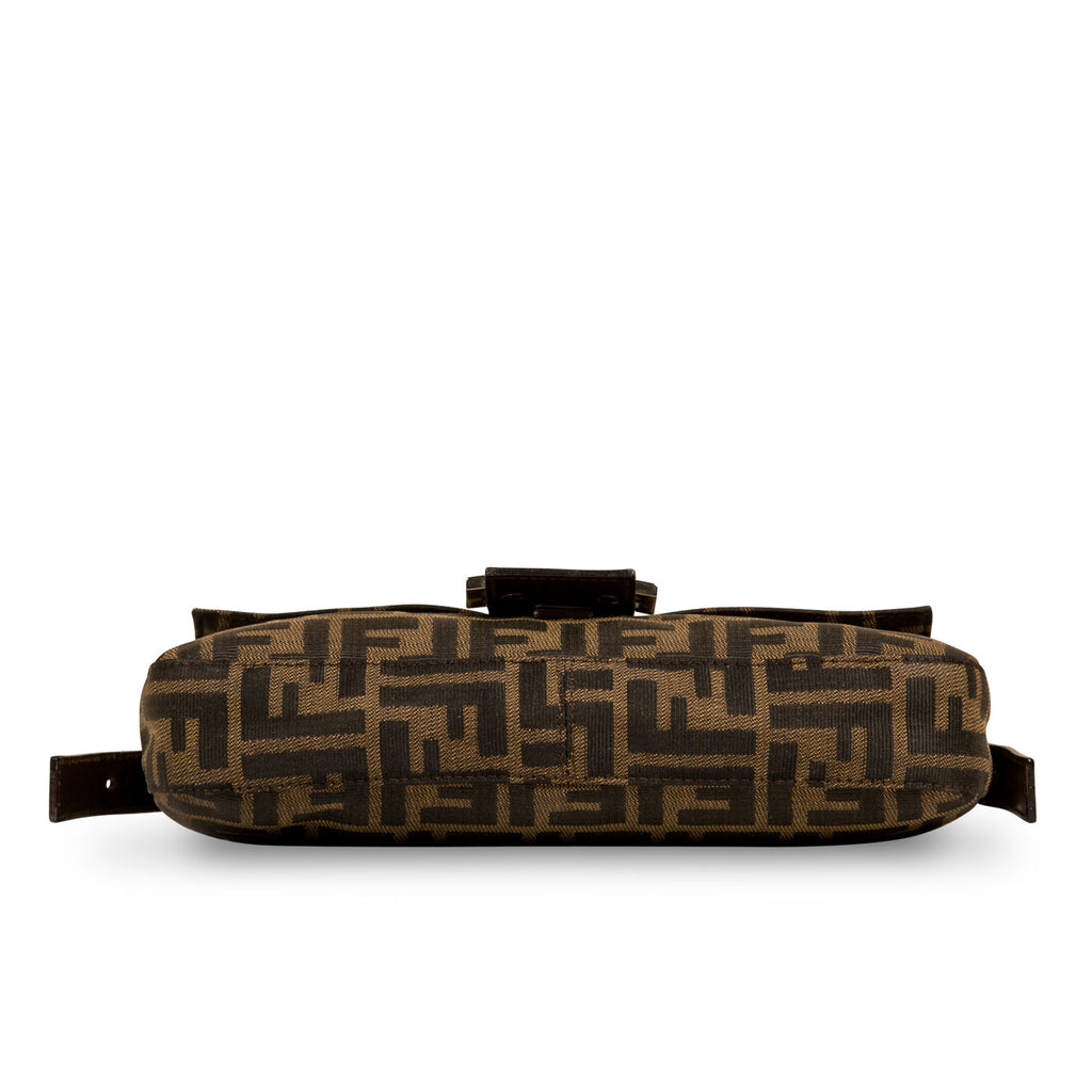 Fendi Zucca Canvas Vintage Baguette Bag