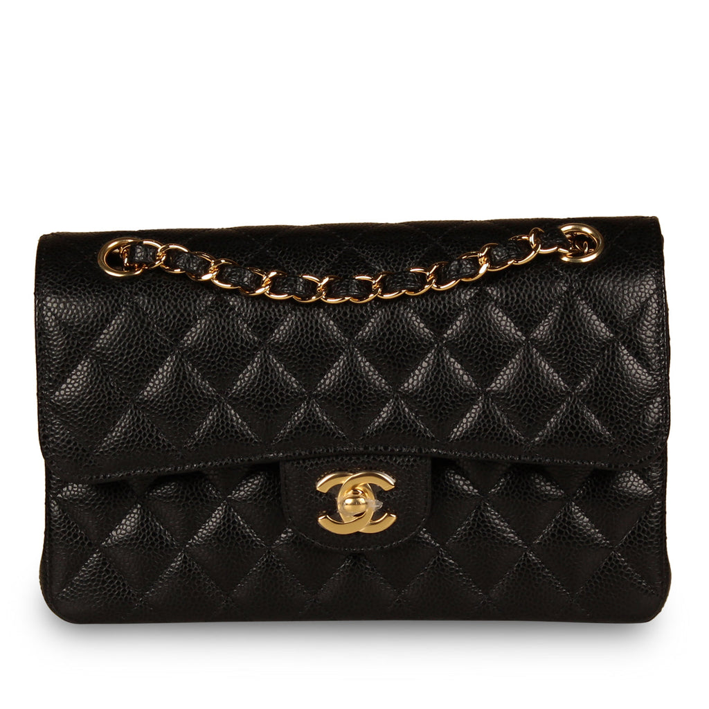 Chanel Black Classic Flap Bag - Small