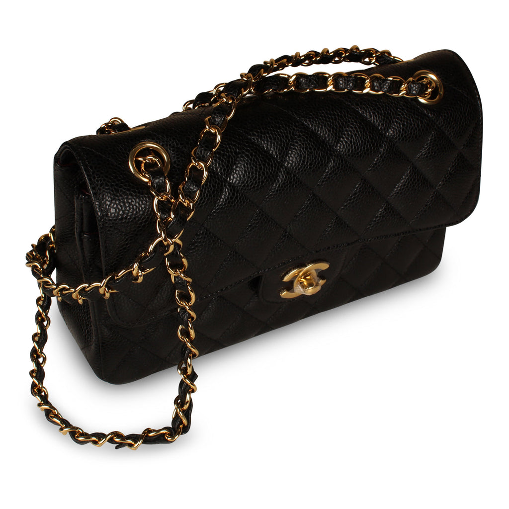 Chanel Black Classic Flap Bag - Small