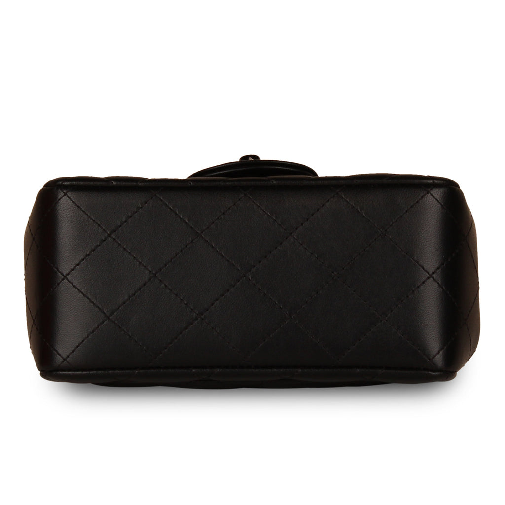 Chanel Classic Flap Bag - Mini Square So Black