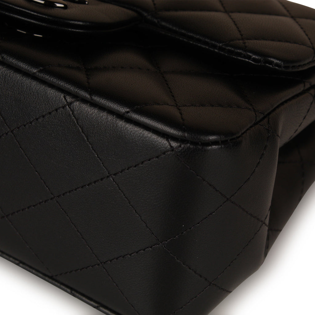 Chanel Classic Flap Bag - Mini Square So Black