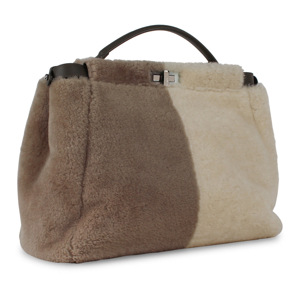 Fendi Large Peekaboo Shearling Fur