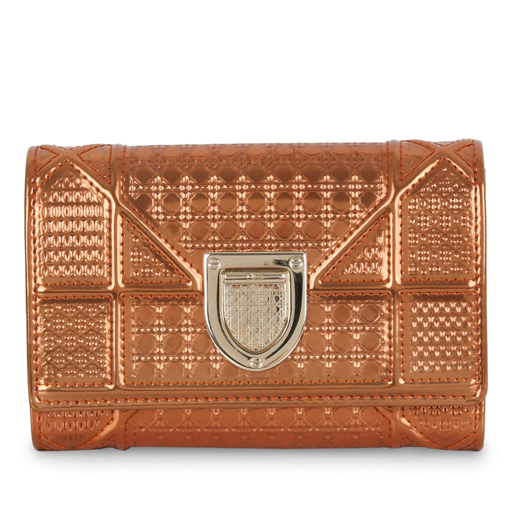 Christian Dior Diorama Purse - Bronze