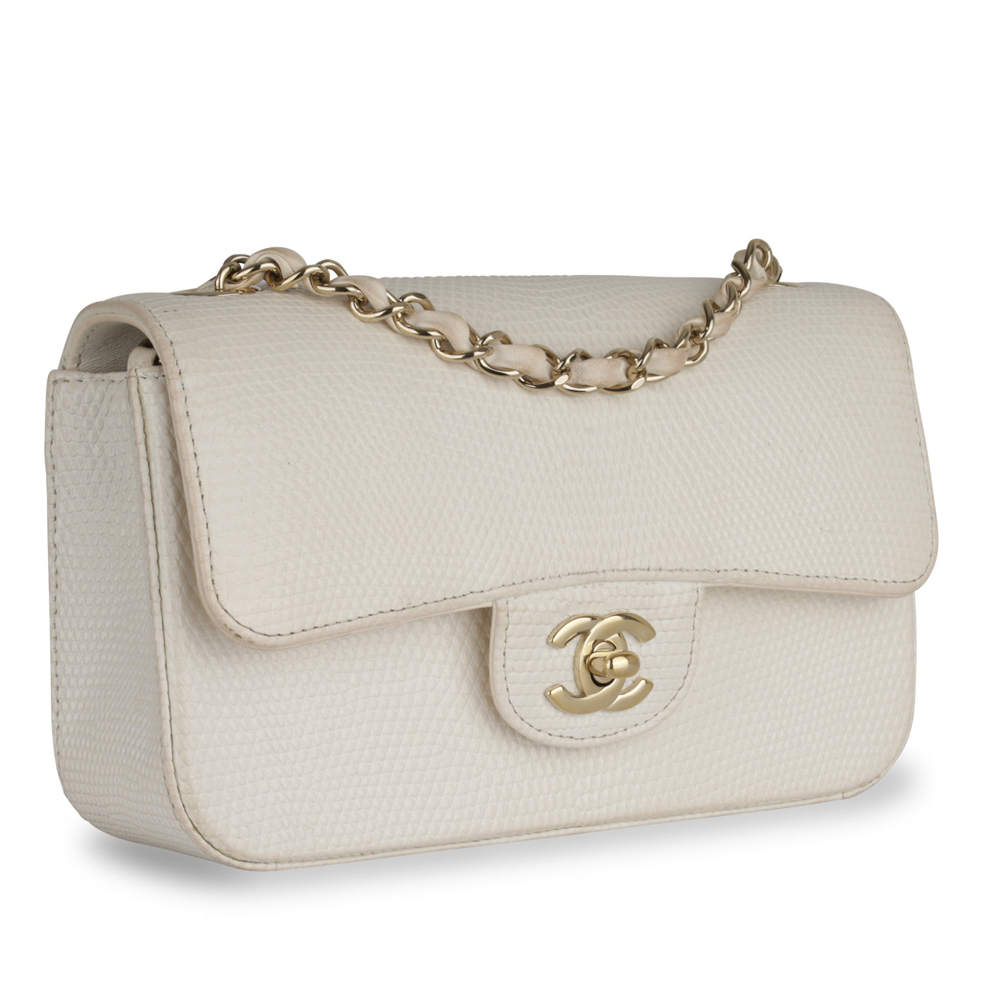 Chanel Lizard Flap Bag