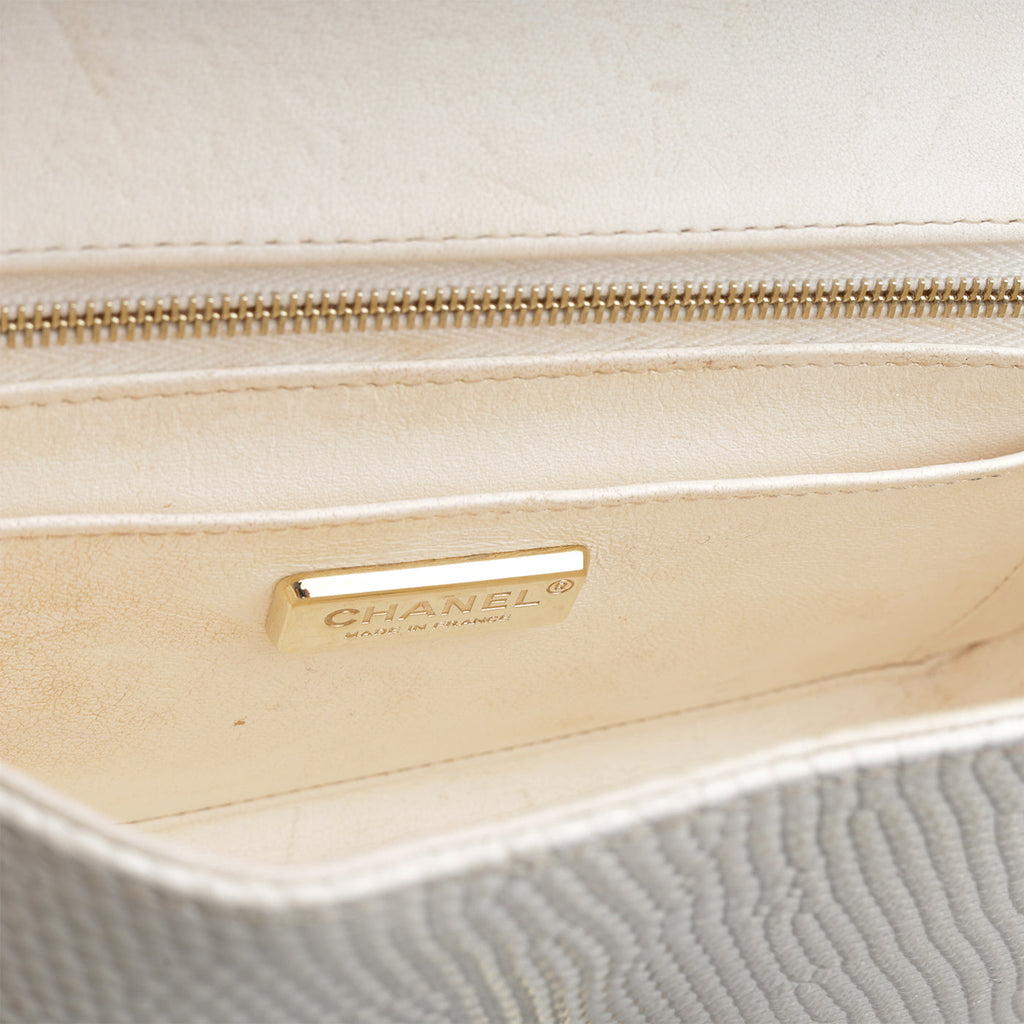Chanel Lizard Flap Bag