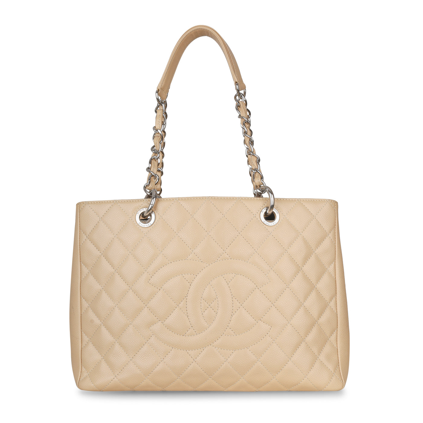 Chanel GST - Beige Caviar