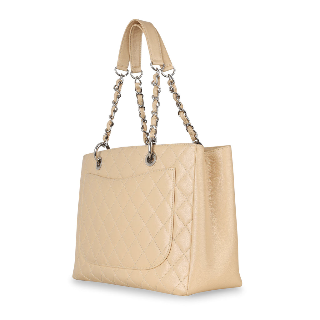 Chanel GST - Beige Caviar