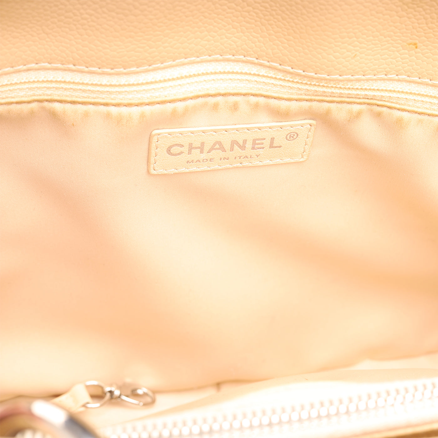 Chanel GST - Beige Caviar