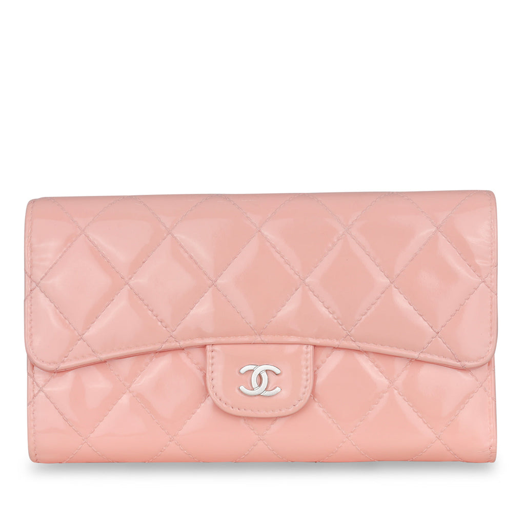 Chanel Classic Long Flap Wallet - Patent