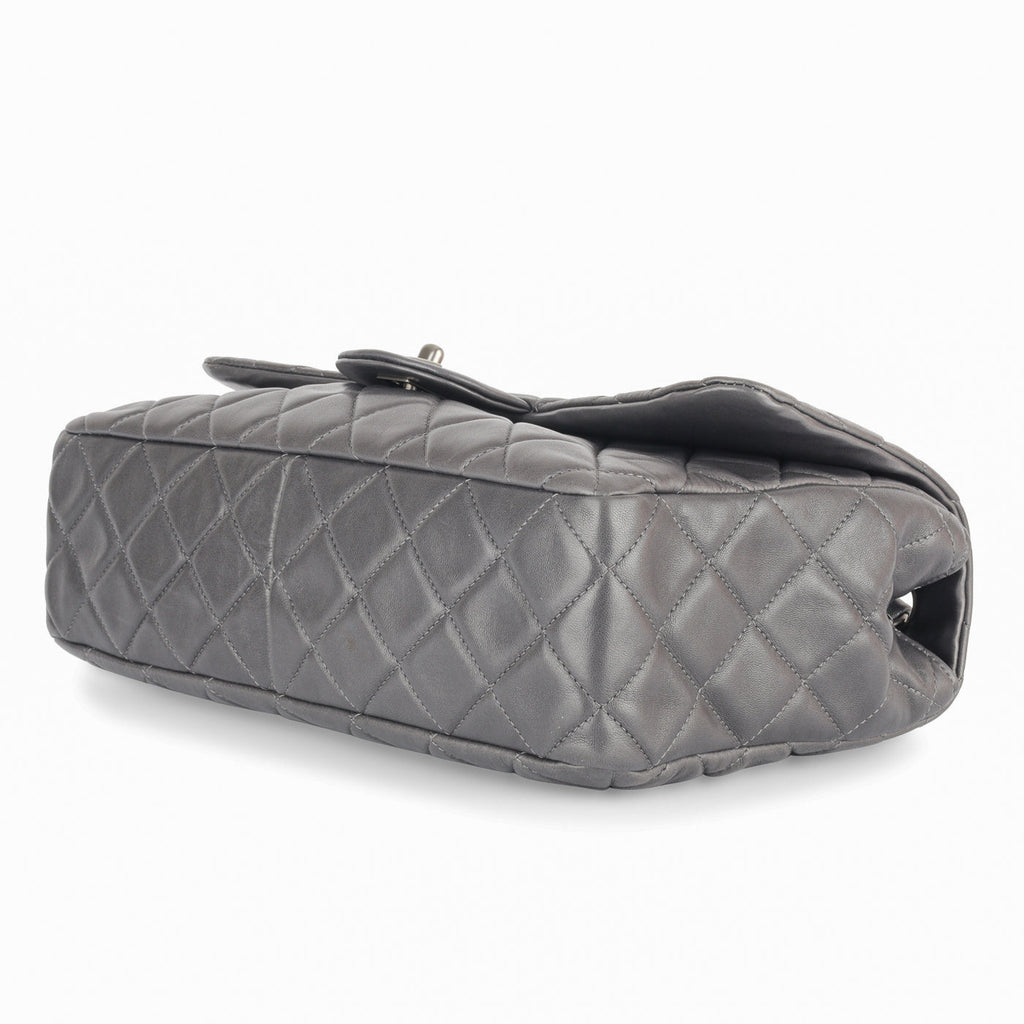 Chanel Jumbo Seasonal Flap Bag - Grey