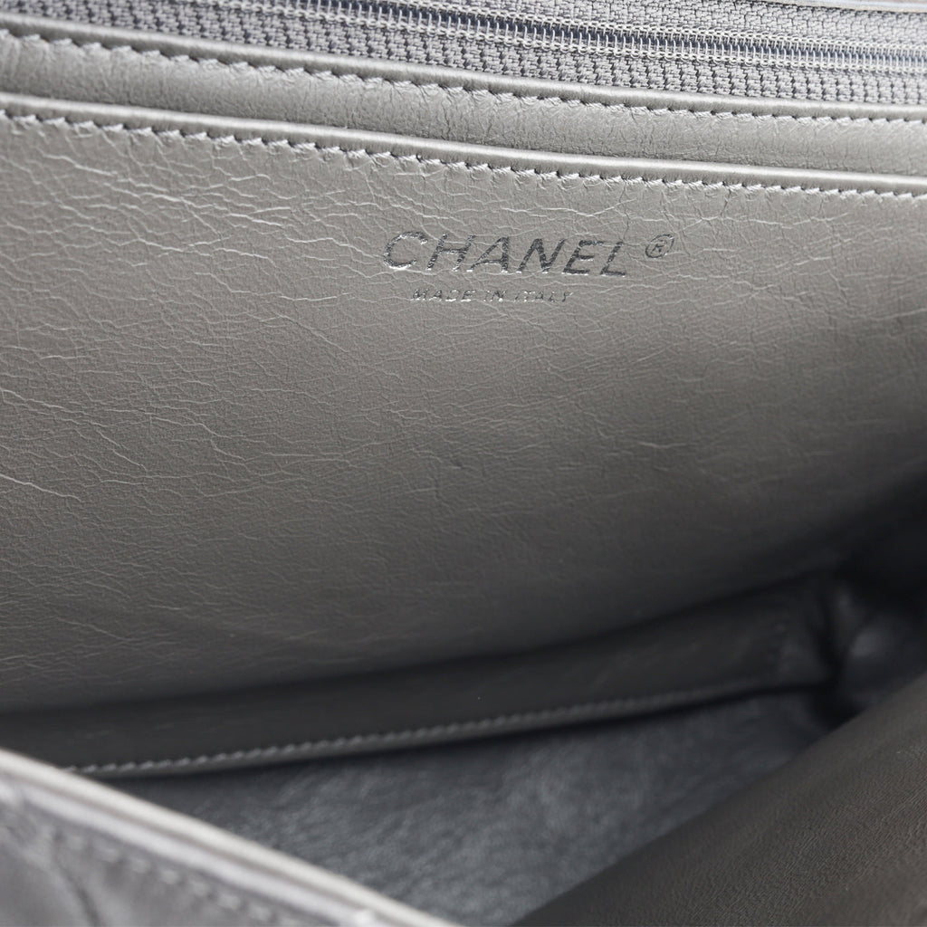 Chanel Jumbo Seasonal Flap Bag - Grey