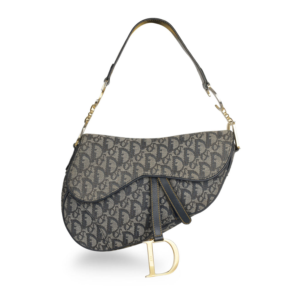 Christian Dior Vintage Saddle Bag - Oblique