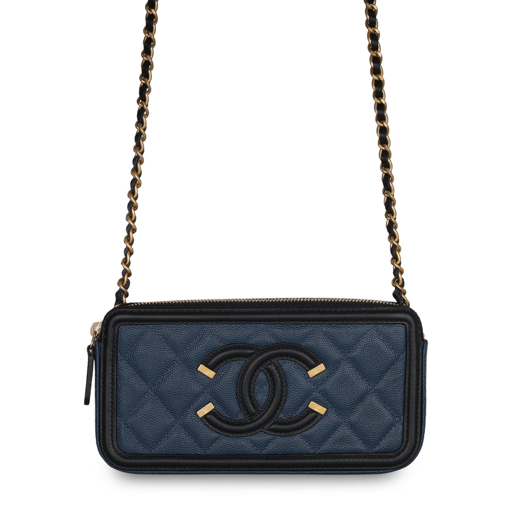 Chanel Filigree CC Clutch