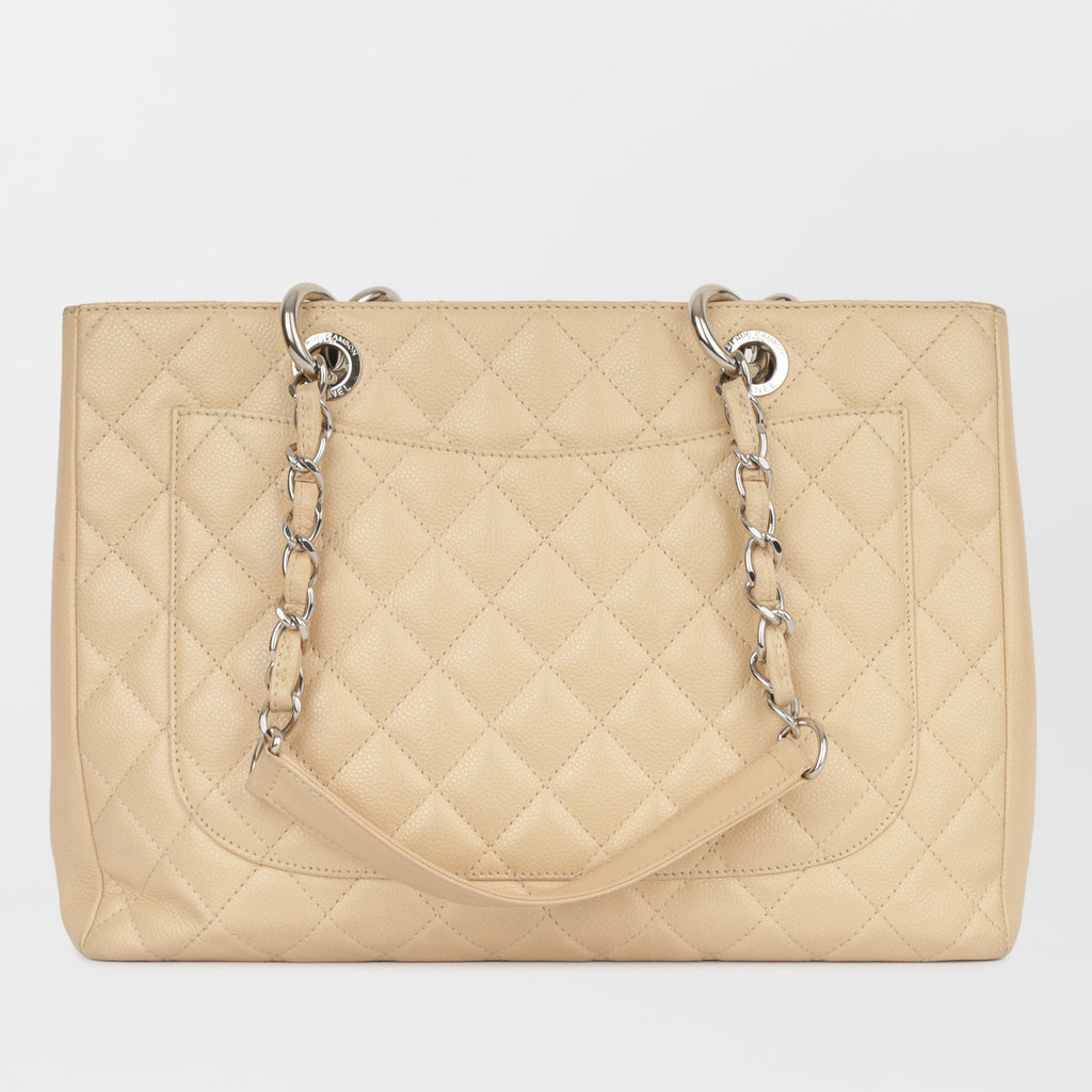 Chanel GST - Beige Caviar