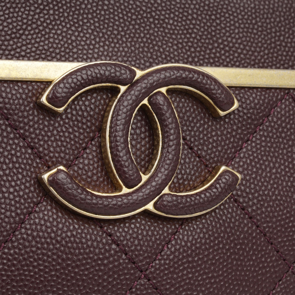 Chanel Framed Business Affinity Bag