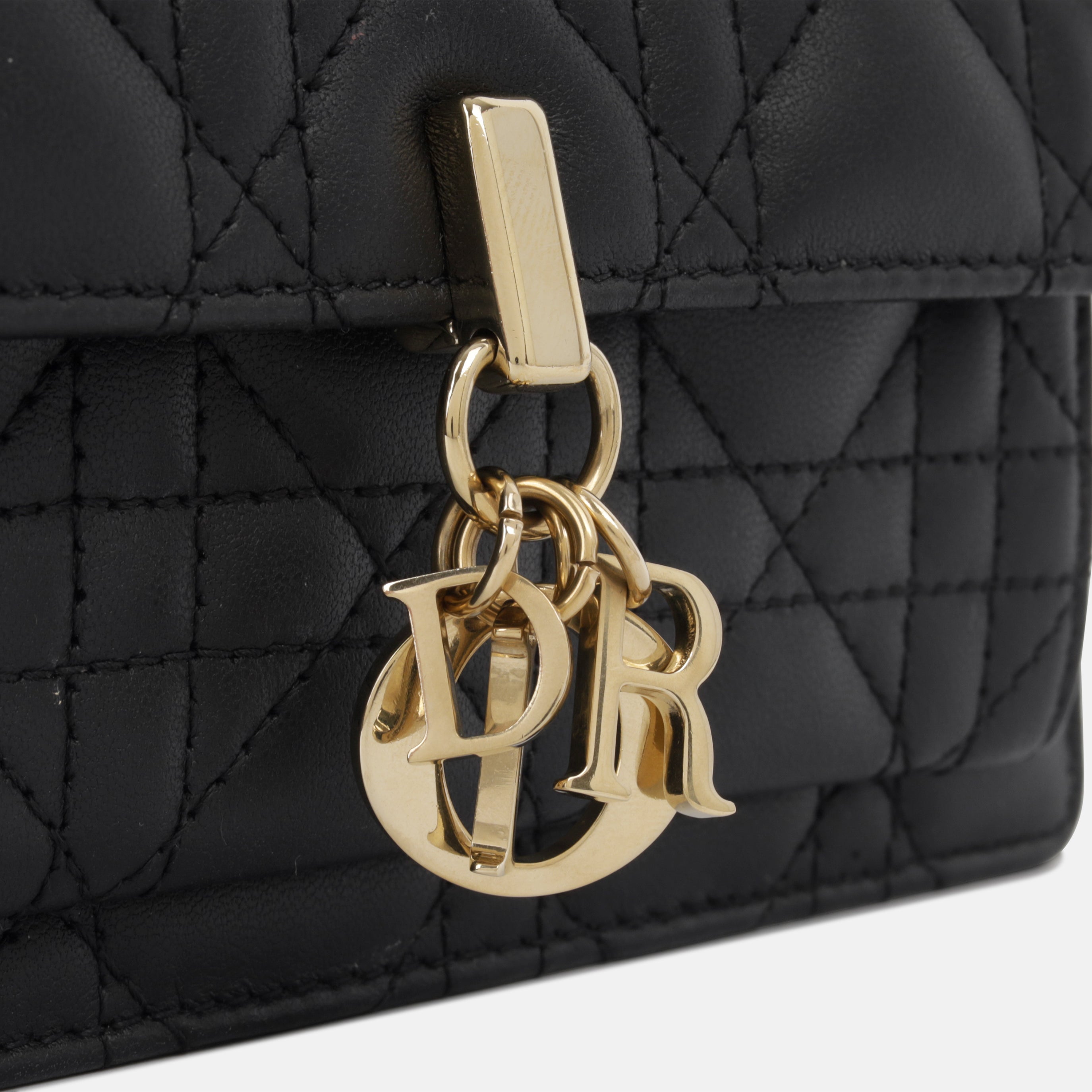 Christian Dior Lady Dior Chain Pouch