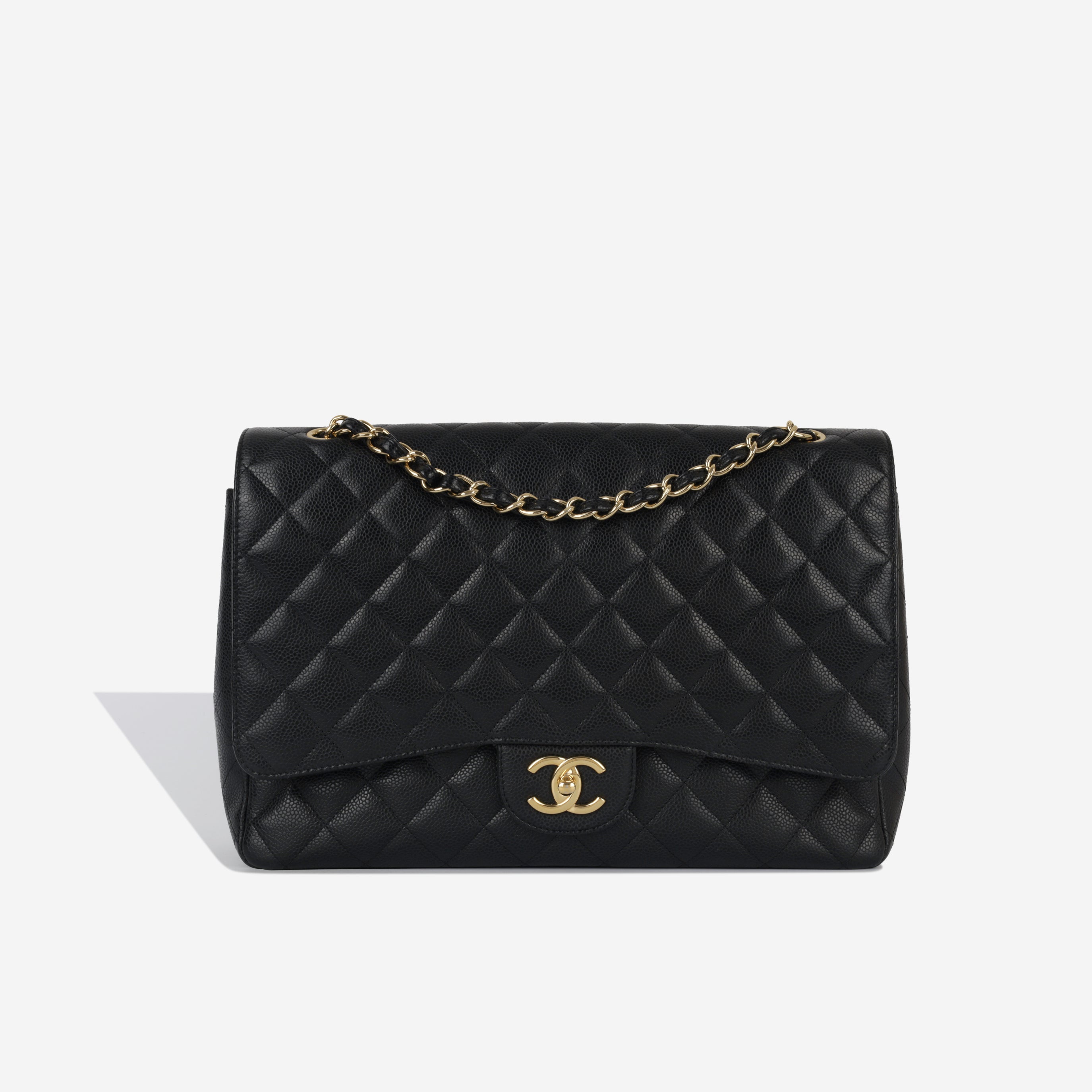 Chanel Maxi Classic Flap - Black Caviar