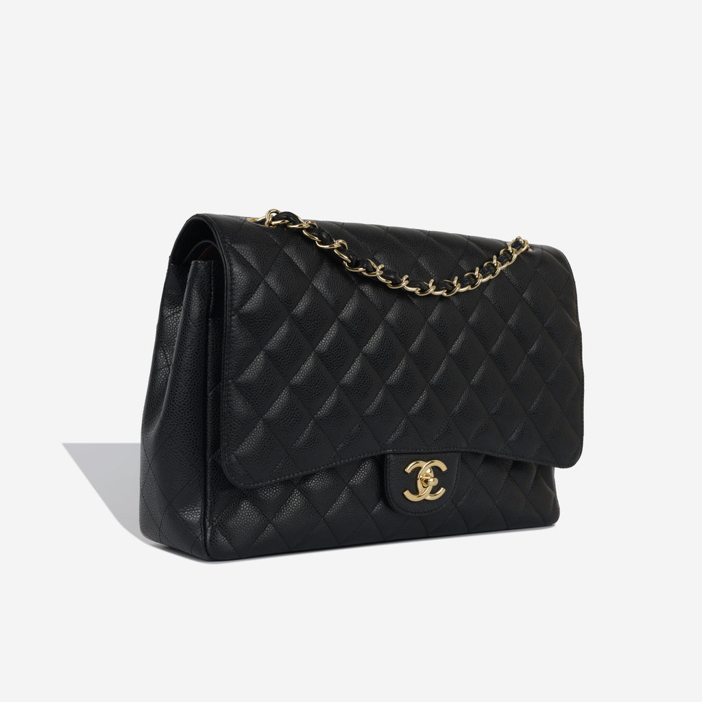 Chanel Maxi Classic Flap - Black Caviar