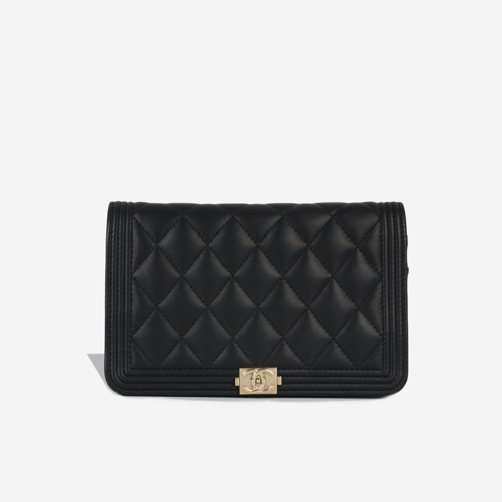 Chanel Boy WOC - Black Lambskin