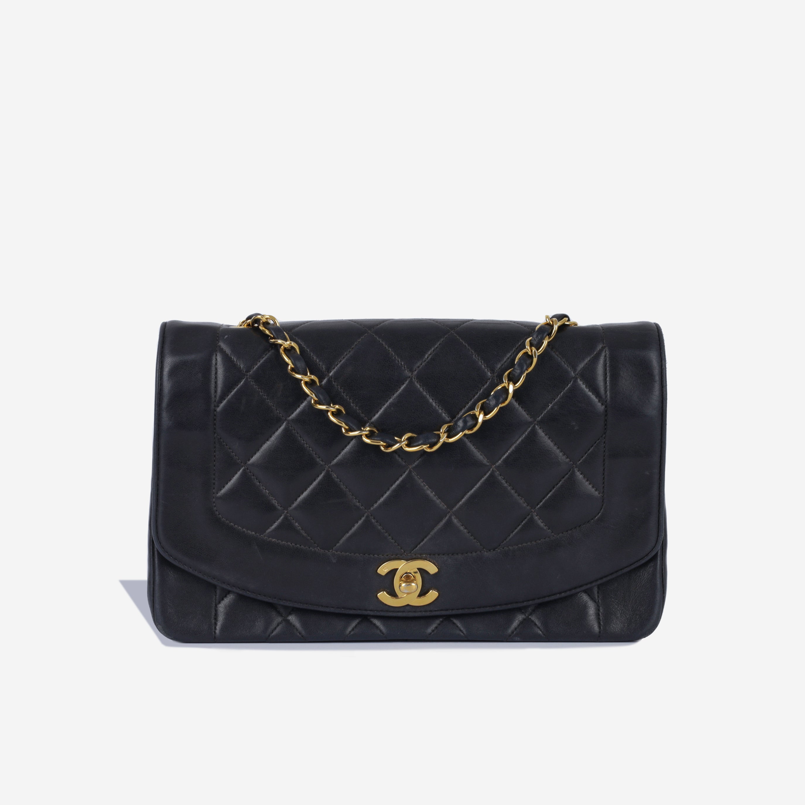 Chanel Large Diana Flap Bag - Vintage