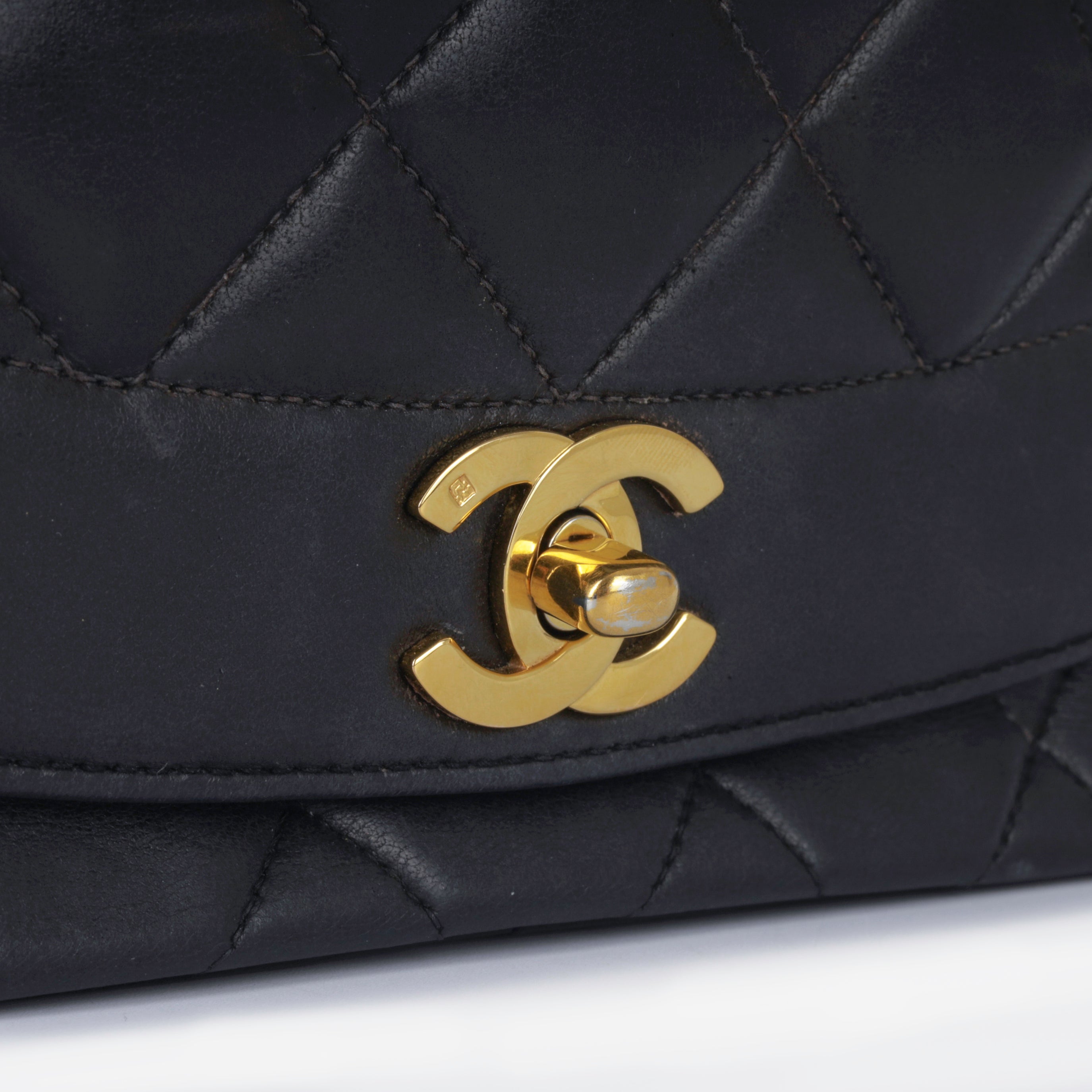 Chanel Large Diana Flap Bag - Vintage