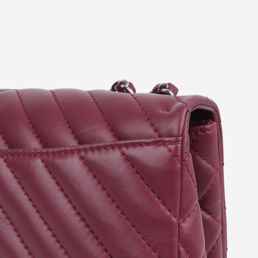 Chanel Chevron Statement Flap Bag