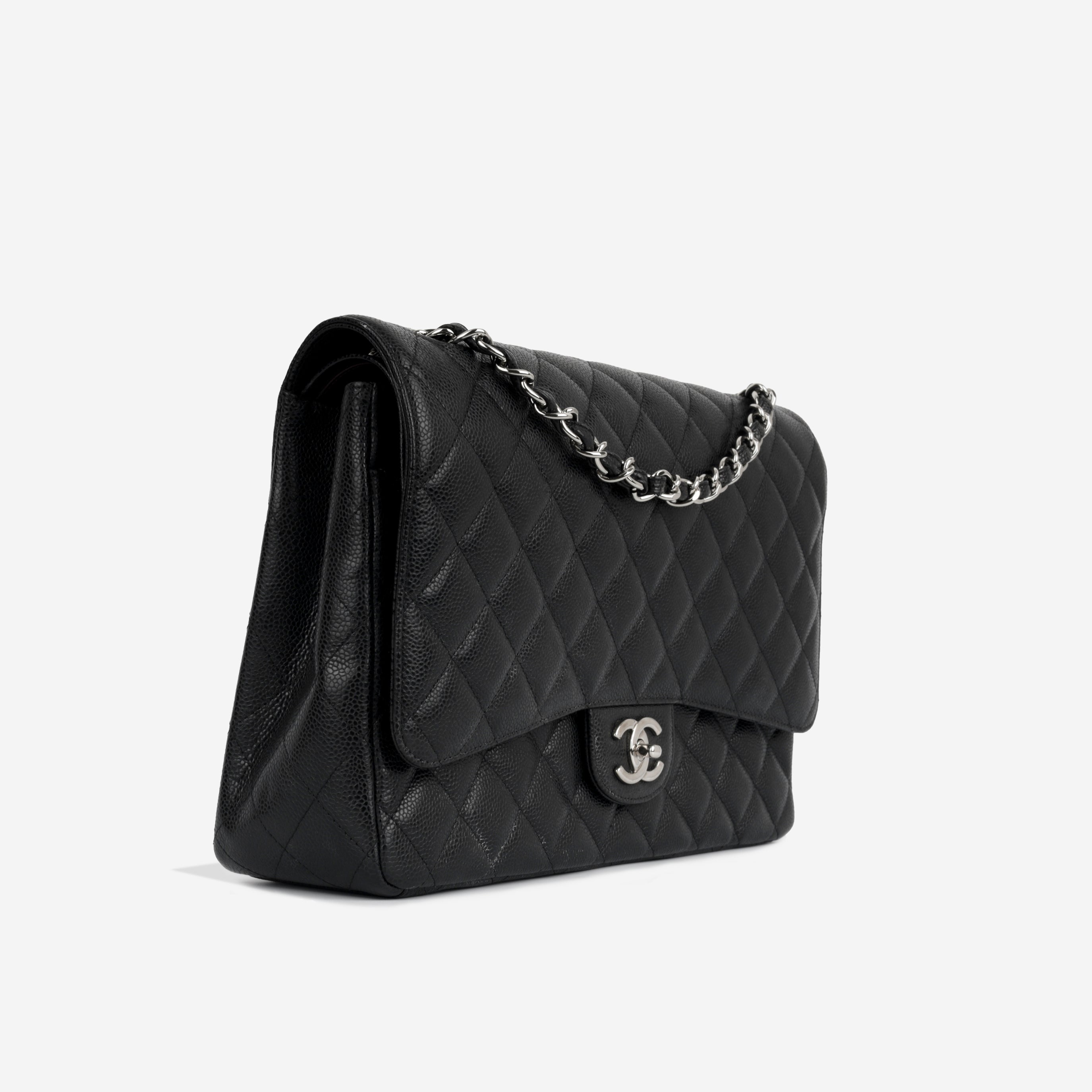 Chanel Maxi Classic Flap - Black Caviar
