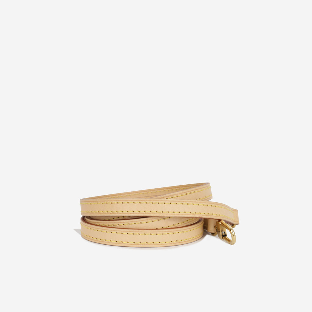 Louis Vuitton Eva clutch strap - Beige Vachetta