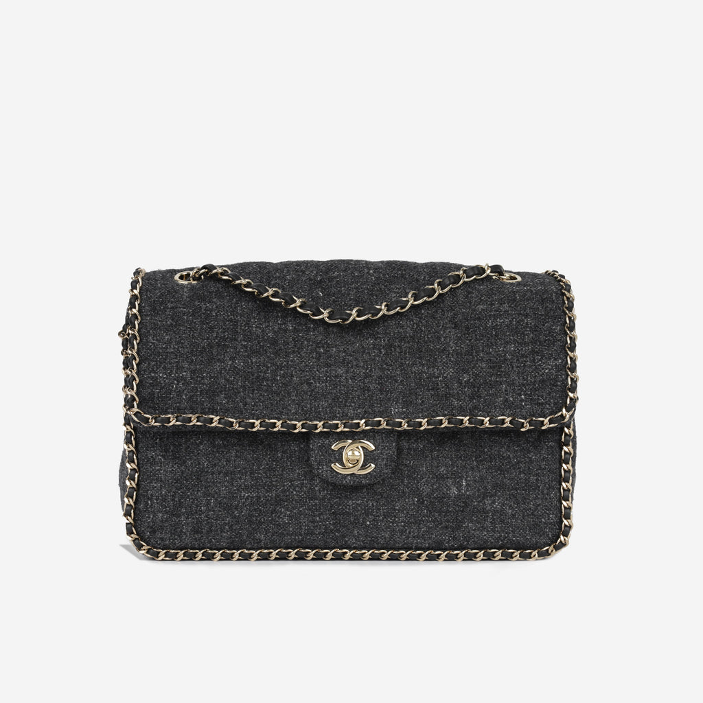 Chanel Coco Neige Chain Around Flap Bag