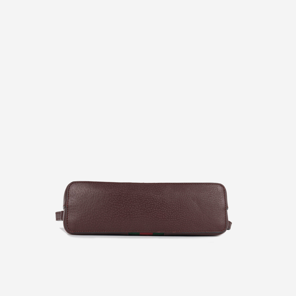 Gucci Ophidia - Burgundy Dome Shoulder Bag