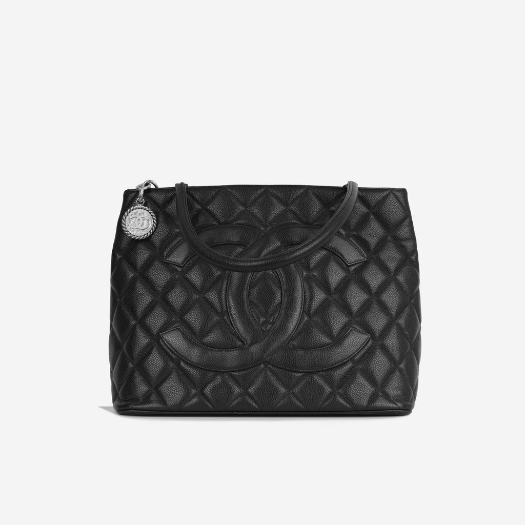 Chanel Medallion Tote - Navy