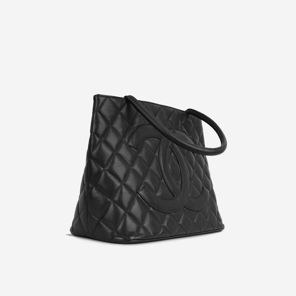 Chanel Medallion Tote - Navy