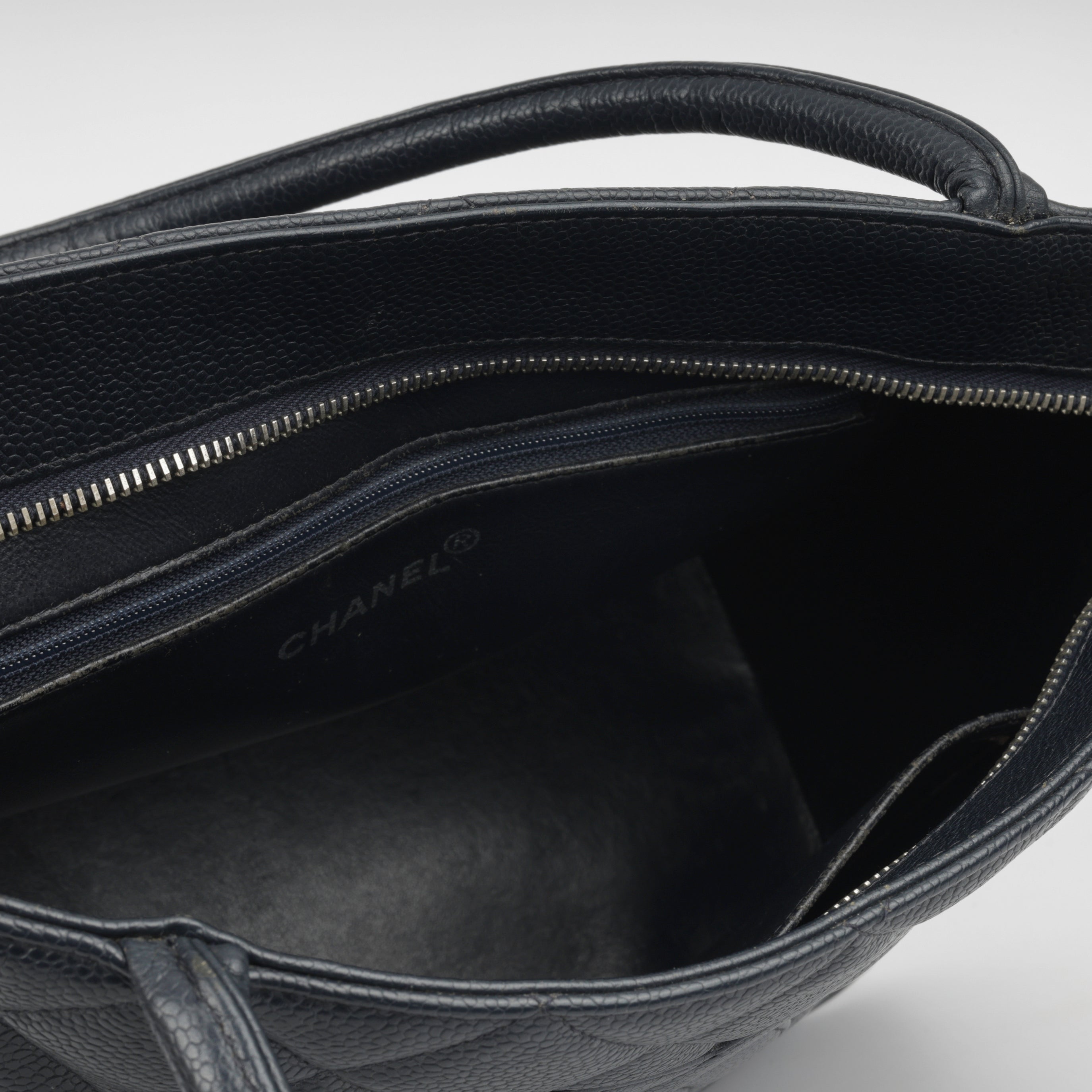 Chanel Medallion Tote - Navy