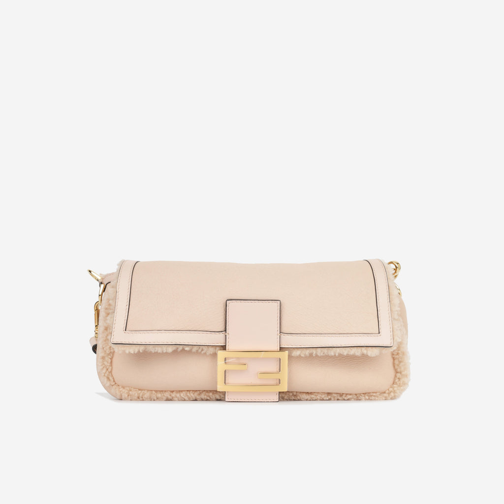 Fendi Shearling Baguette