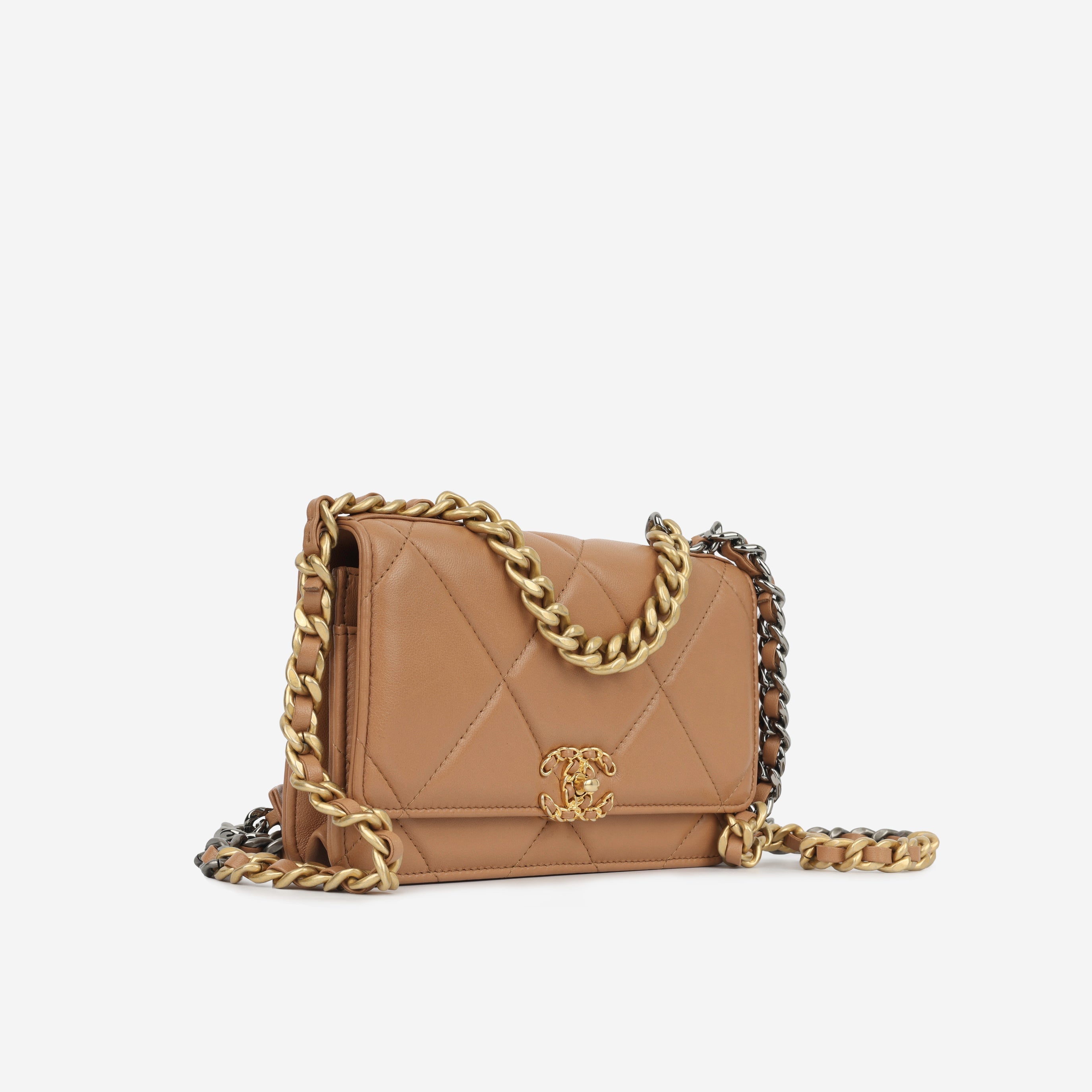 Chanel 19 WOC - Caramel Lambskin
