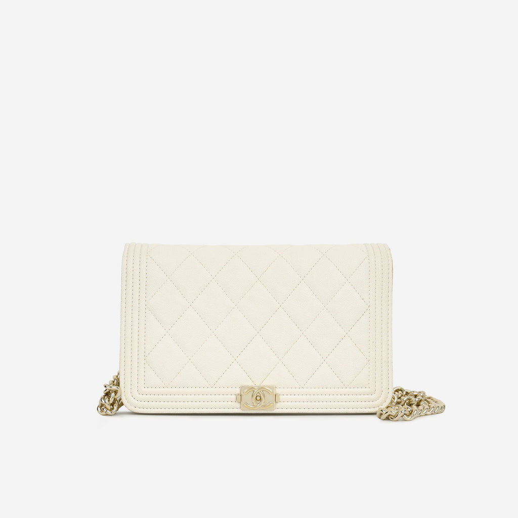 Chanel Boy WOC - Ivory